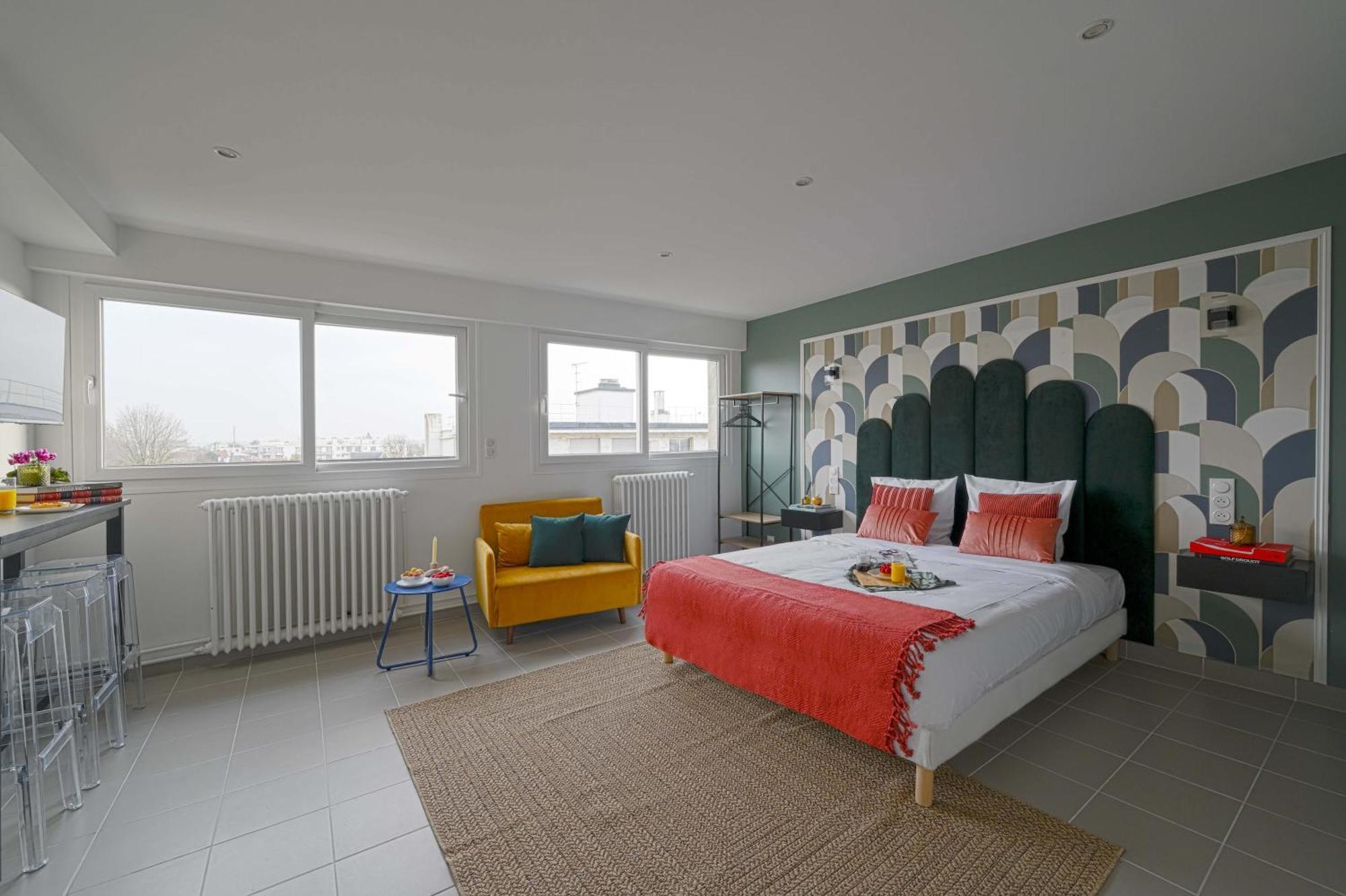 Modern Bright Apartment In Appart'Hotel Saint-Maur-des-Fossés Екстериор снимка