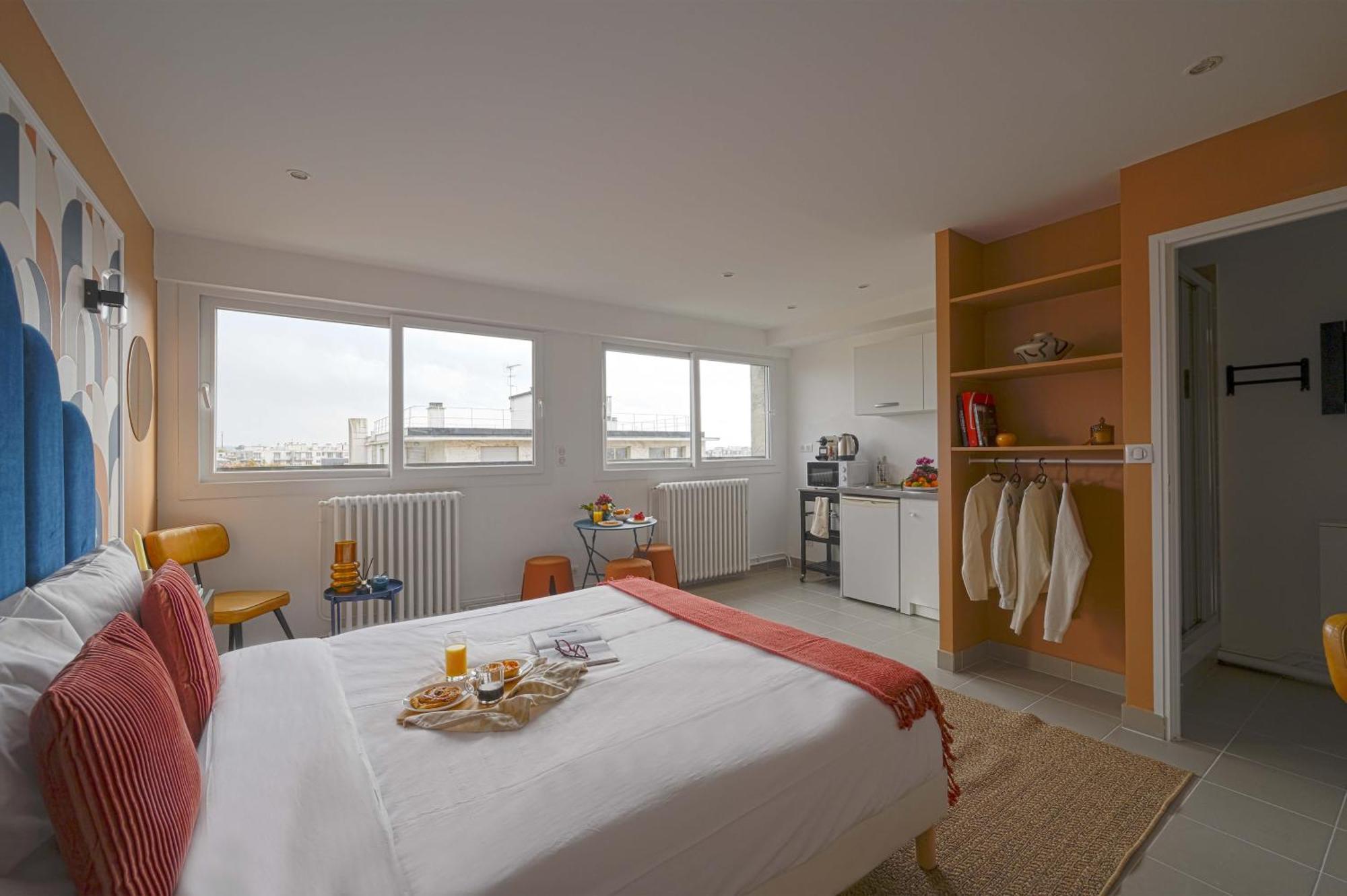 Modern Bright Apartment In Appart'Hotel Saint-Maur-des-Fossés Екстериор снимка